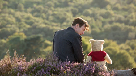 Winnie the Pooh Ewan McGregor movie Christopher Robin HD Desktop Wallpaper | Background Image