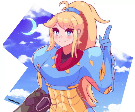  Samus Aran by HoshiNoKotta