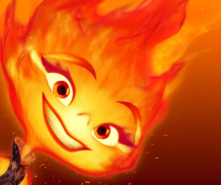 Ember Lumen movie elemental HD Desktop Wallpaper | Background Image