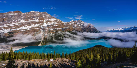 Canada lake nature Moraine Lake HD Desktop Wallpaper | Background Image