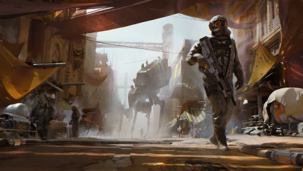 Sci Fi futuristic HD Desktop Wallpaper | Background Image