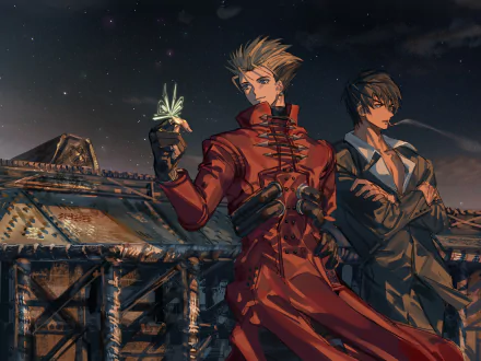 Vash the Stampede Anime Trigun stampede HD Desktop Wallpaper | Background Image