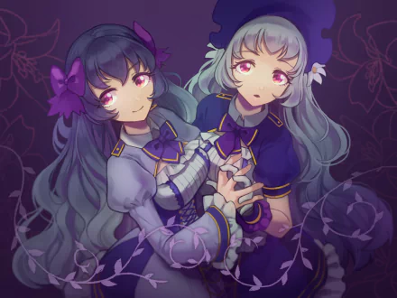  Shirayuri Twins by Konnya