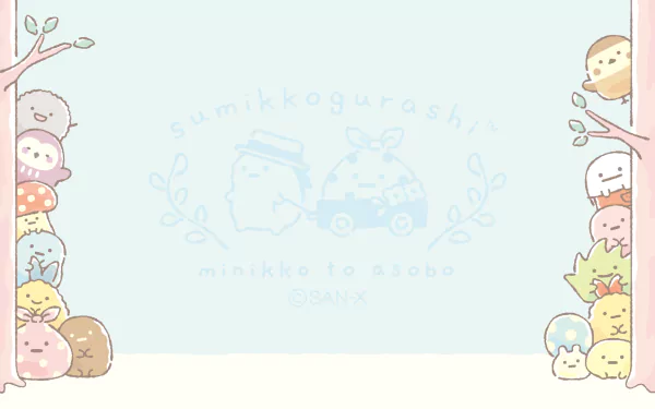 Anime Sumikko Gurashi HD Desktop Wallpaper | Background Image