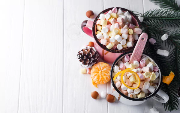 food marshmallow HD Desktop Wallpaper | Background Image