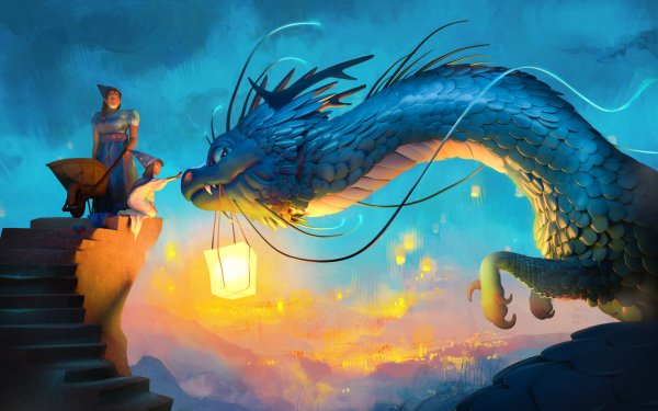 Fantasy Dragon HD Wallpaper | Background Image