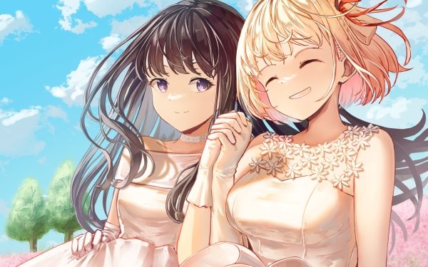 Anime Lycoris Recoil Chisato Nishikigi Takina Inoue HD Wallpaper | Background Image