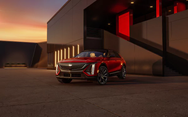 vehicle Cadillac Lyriq HD Desktop Wallpaper | Background Image