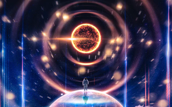 Sci Fi astronaut HD Desktop Wallpaper | Background Image
