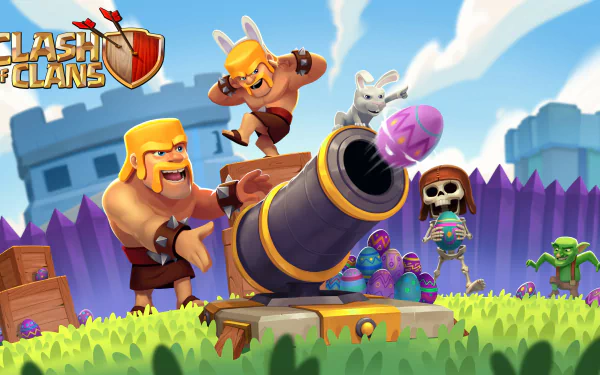 video game Clash of Clans HD Desktop Wallpaper | Background Image