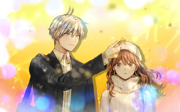 Fuyutsuki-san (The Ice Guy and His Cool Female Colleague) Himuro-kun Anime The Ice Guy and His Cool Female Colleague HD Desktop Wallpaper | Background Image
