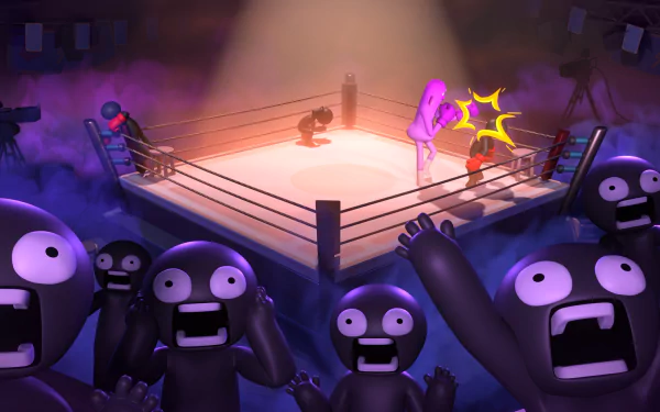 video game Bare Butt Boxing HD Desktop Wallpaper | Background Image