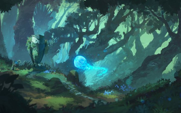 Fantasy Forest Spirit HD Wallpaper | Background Image