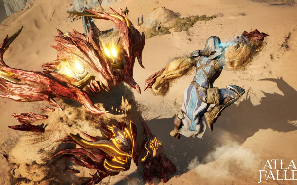 video game Atlas Fallen HD Desktop Wallpaper | Background Image