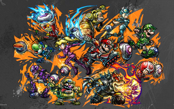 video game super mario strikers HD Desktop Wallpaper | Background Image