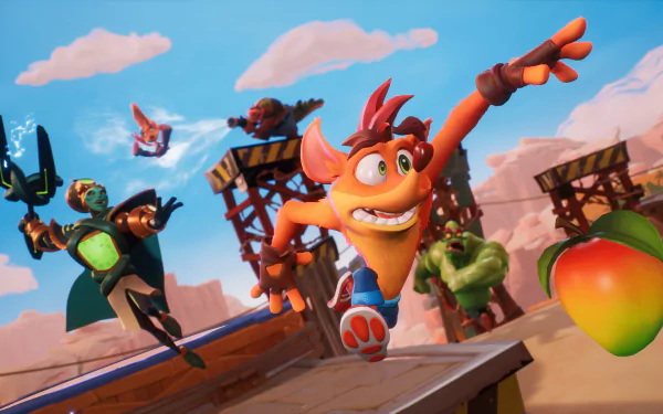 video game Crash Team Rumble HD Desktop Wallpaper | Background Image