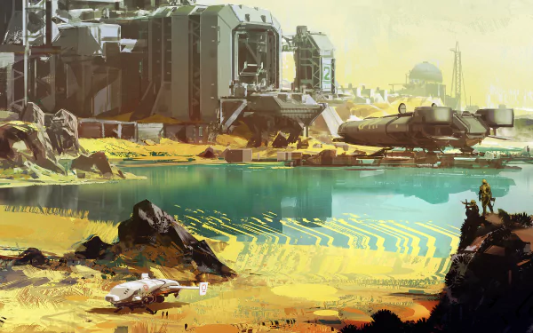 Sci Fi futuristic HD Desktop Wallpaper | Background Image