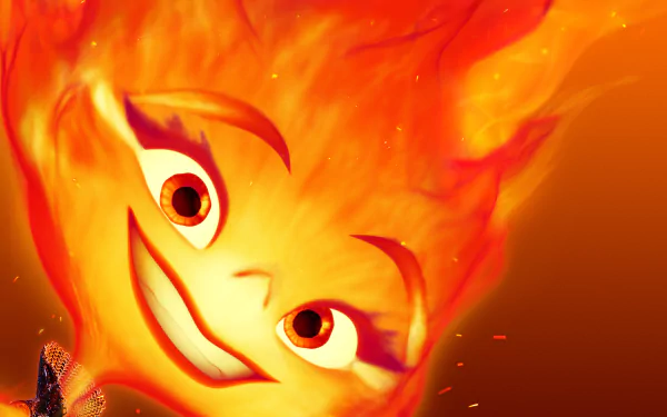 Ember Lumen movie elemental HD Desktop Wallpaper | Background Image