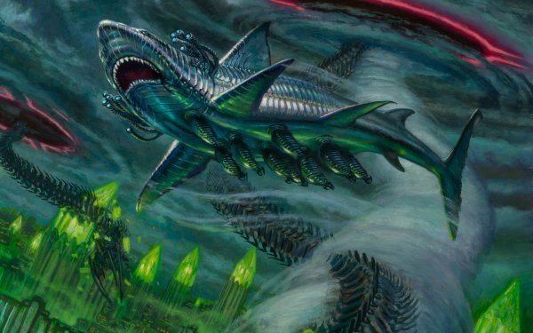 Sci Fi Creature Shark HD Wallpaper | Background Image