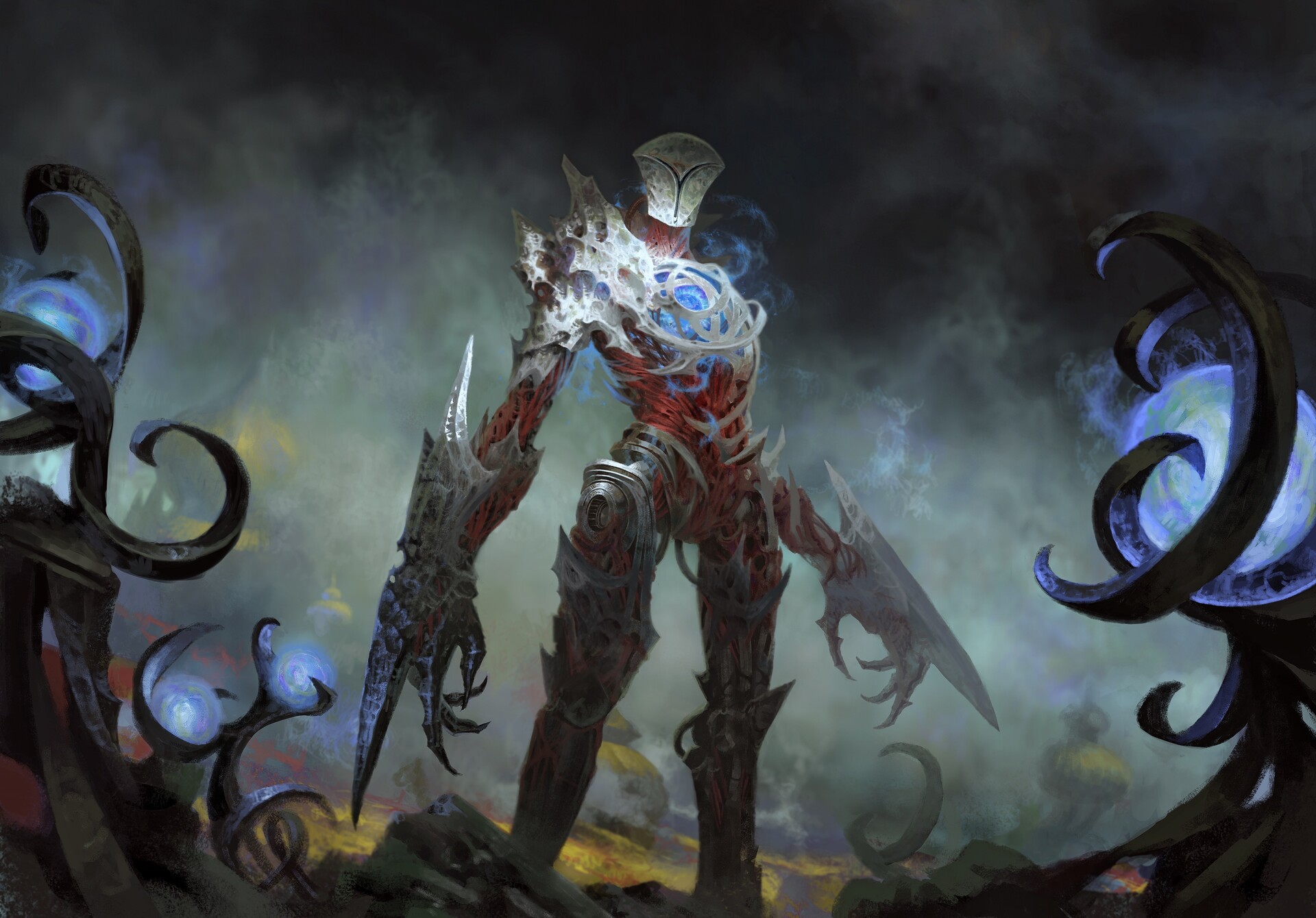 Dark Warrior HD Wallpaper | Background Image