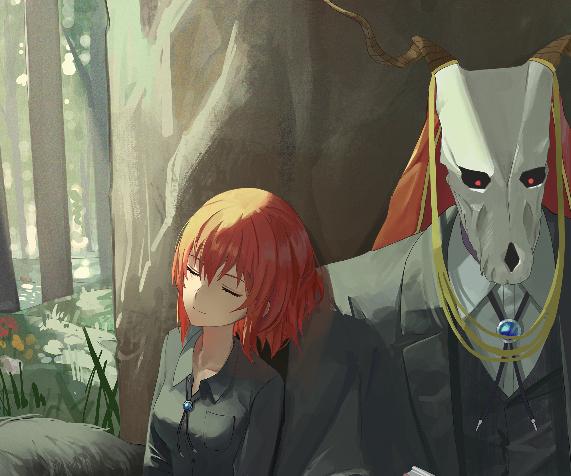 HD wallpaper Anime The Ancient Magus Bride Chise Hatori Elias  Ainsworth  Wallpaper Flare