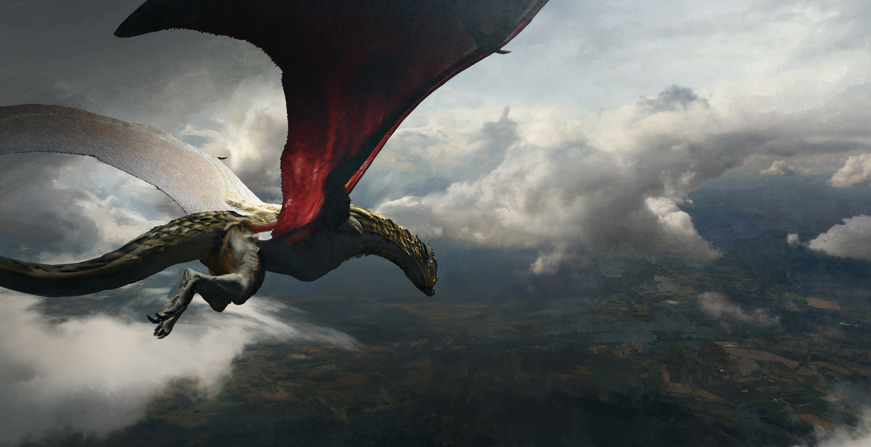 dragon wallpaper widescreen hd