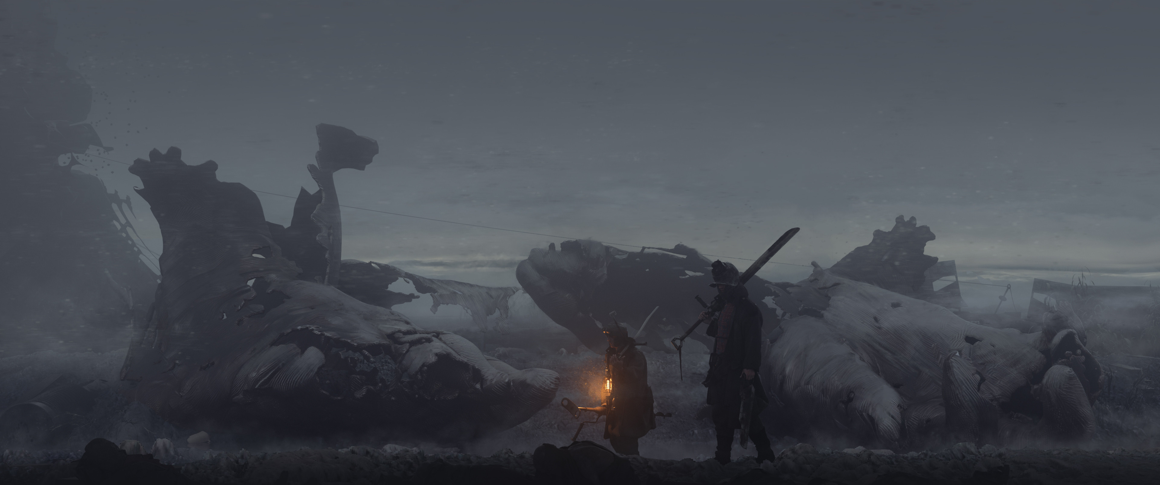 Dark Warrior HD Wallpaper | Background Image