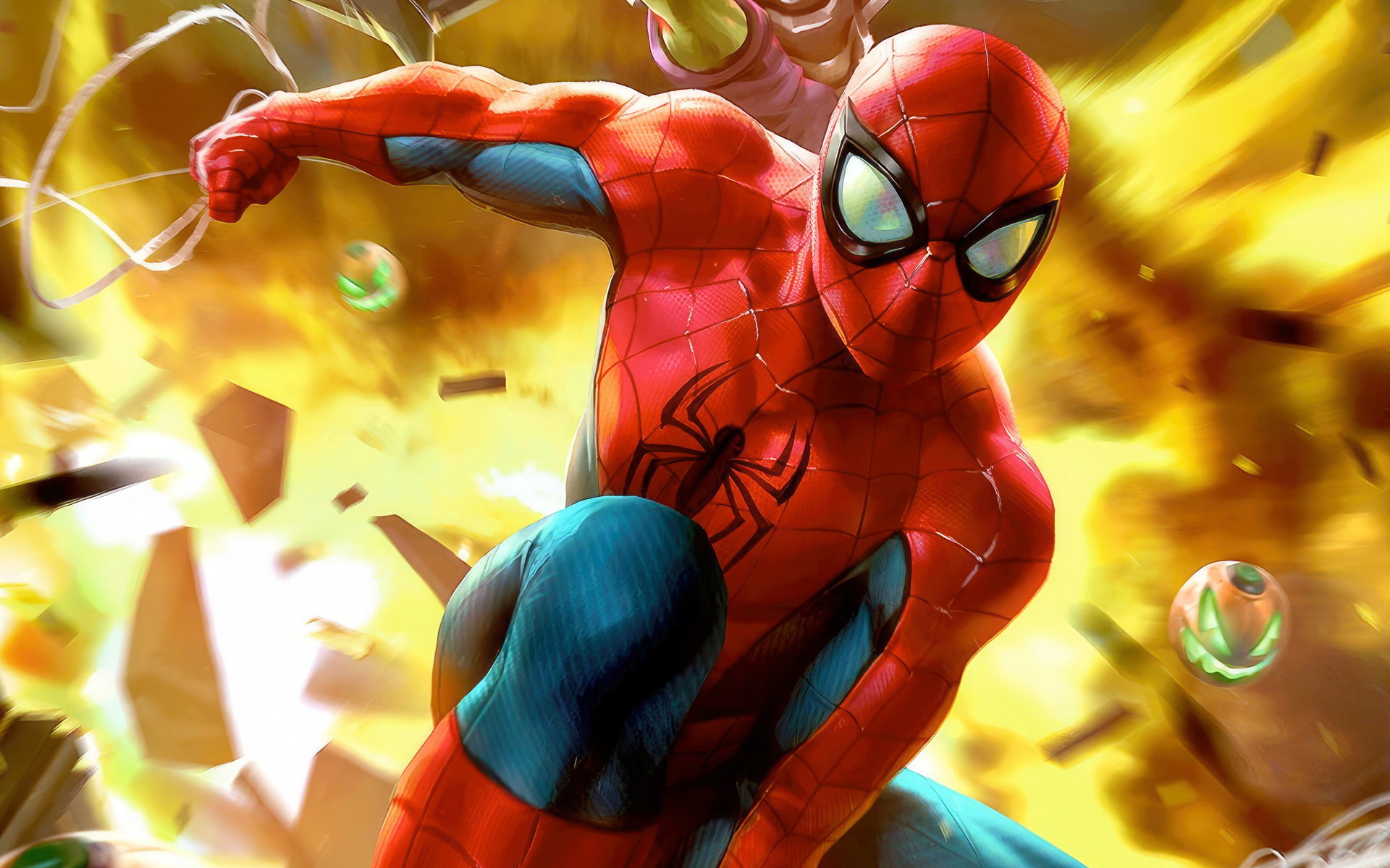 Download Comic Spider Man HD Wallpaper