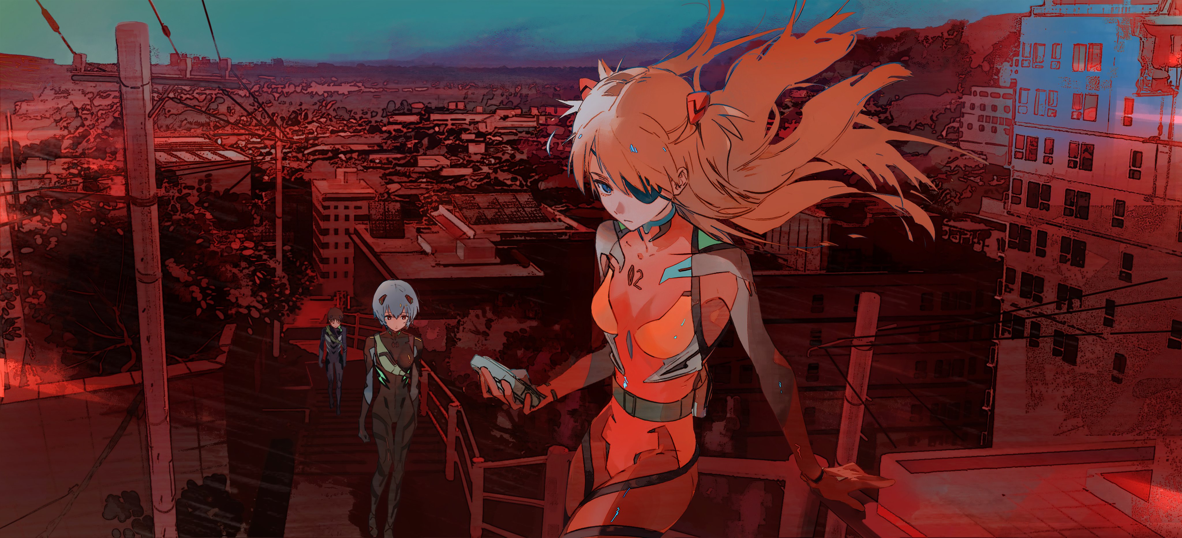 Anime Evangelion: 3.0+1.0 Thrice Upon a Time HD Wallpaper | Background Image