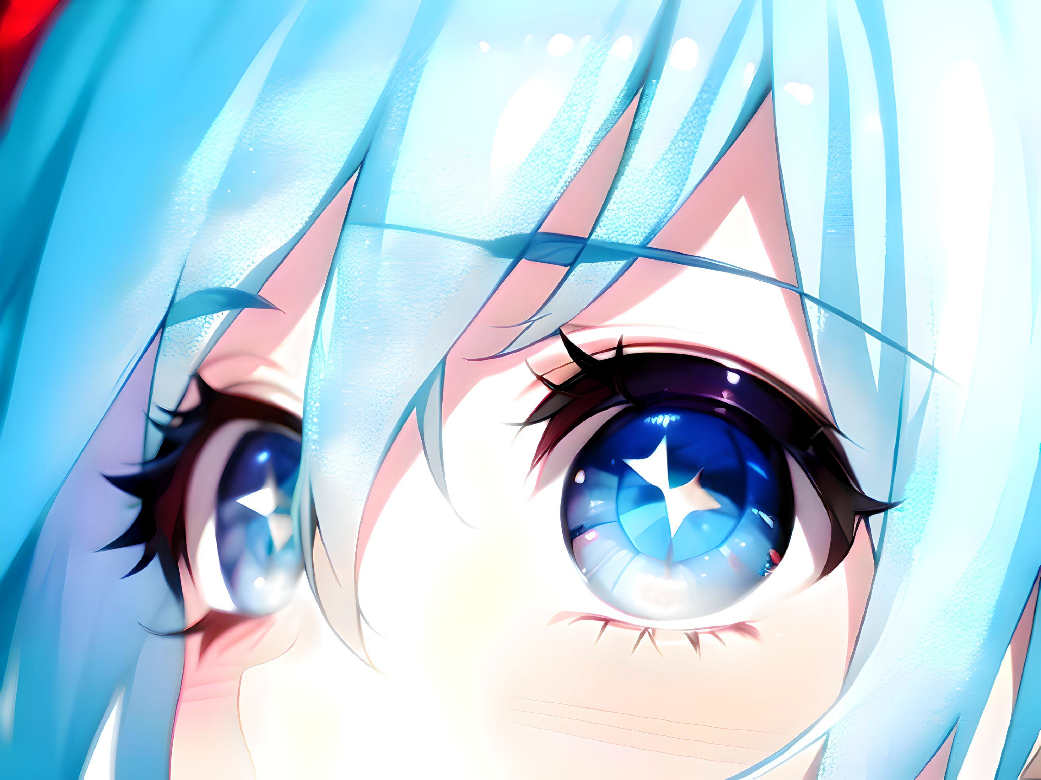 dh super close up on an anime face with blur by HamaS on DeviantArt