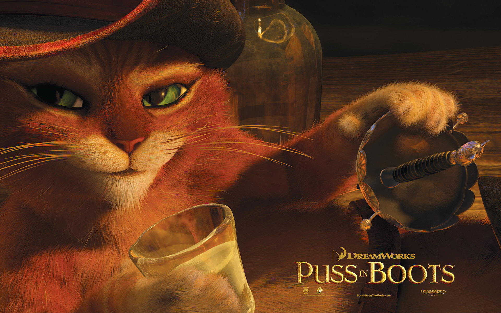 Movie Puss In Boots HD Wallpaper | Background Image