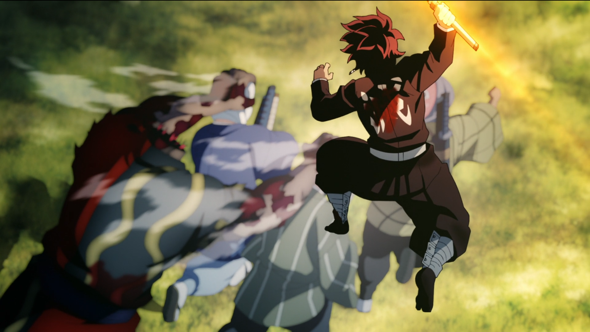 Tanjiro vs Hantengu Demon Slayer Season 3 by Palashvisuals