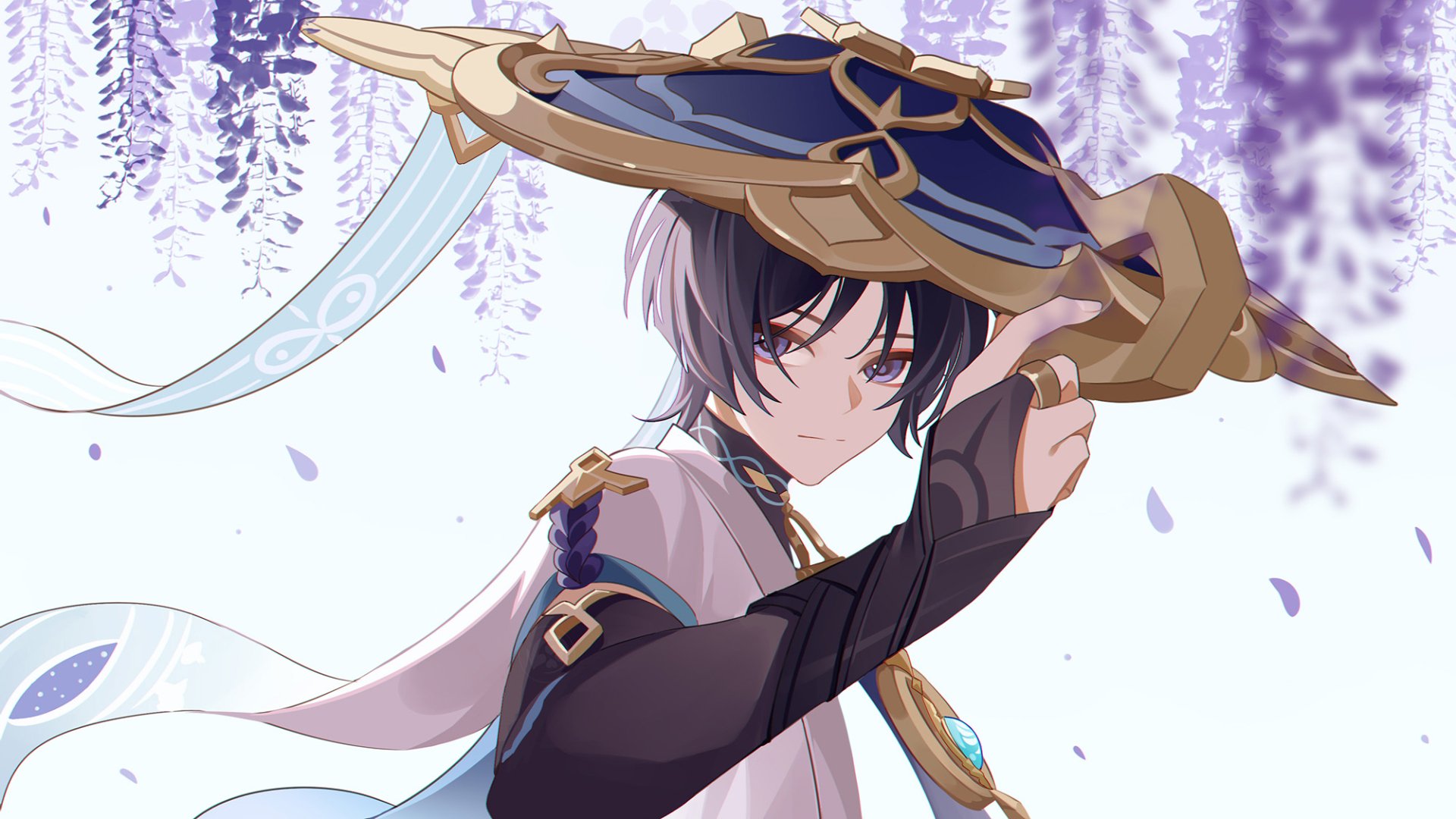 Download Scaramouche (Genshin Impact) Video Game Genshin Impact HD Wallpaper by Sleepy-Ash