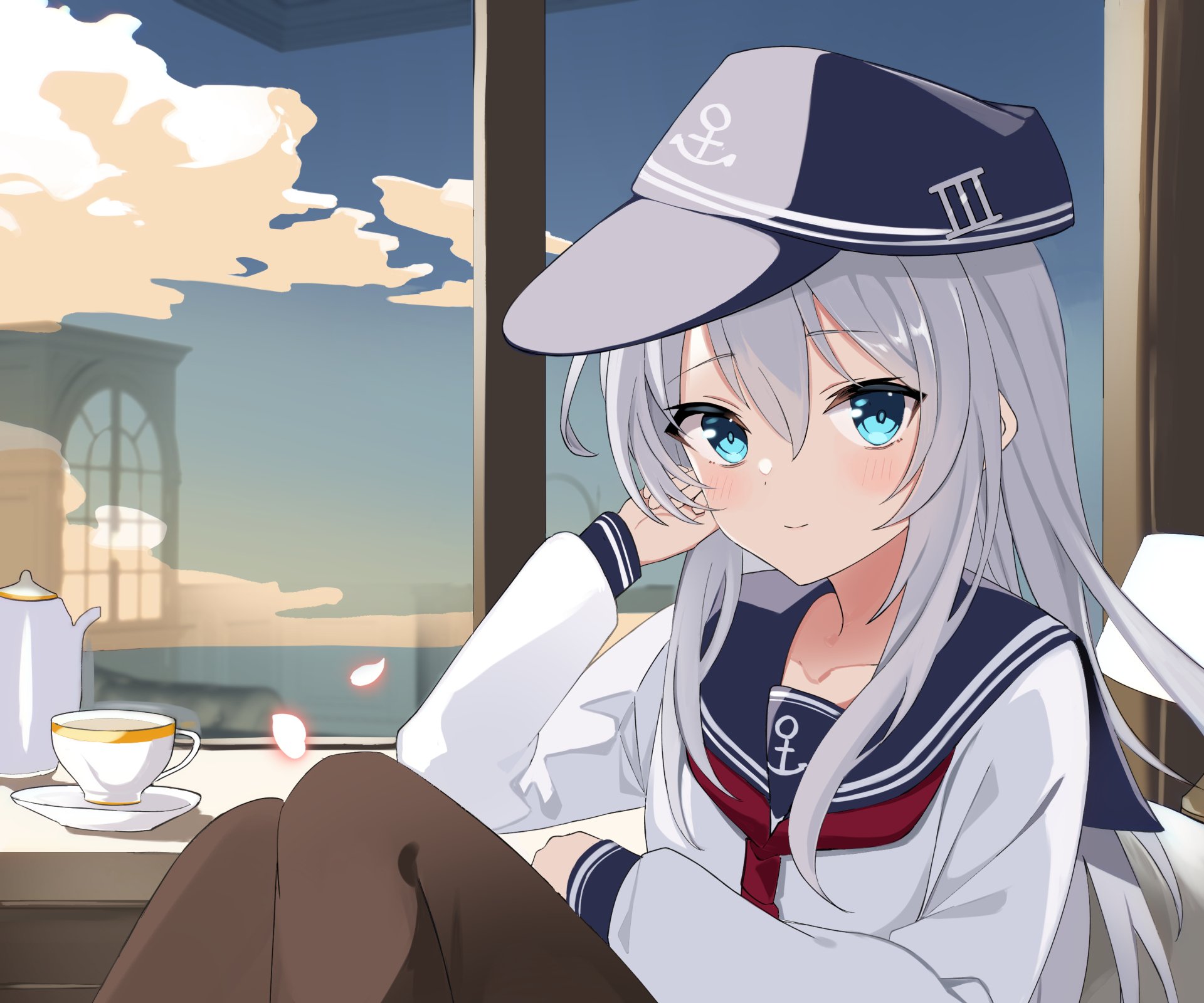 Download Hibiki (Kancolle) Anime Kantai Collection HD Wallpaper by habanero mgmg