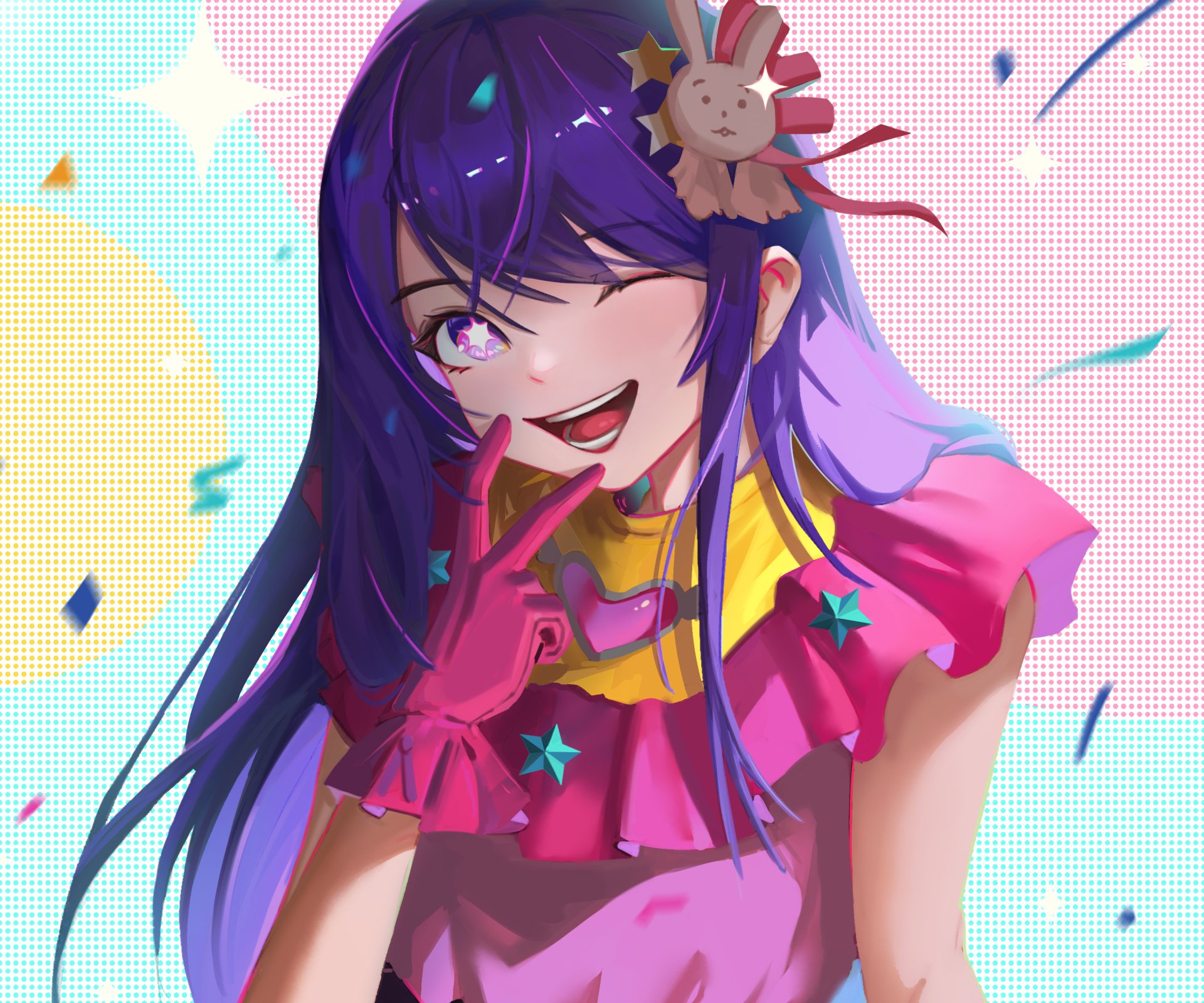 Download Ai Hoshino Anime Oshi No Ko HD Wallpaper by ハリス hysnasiart