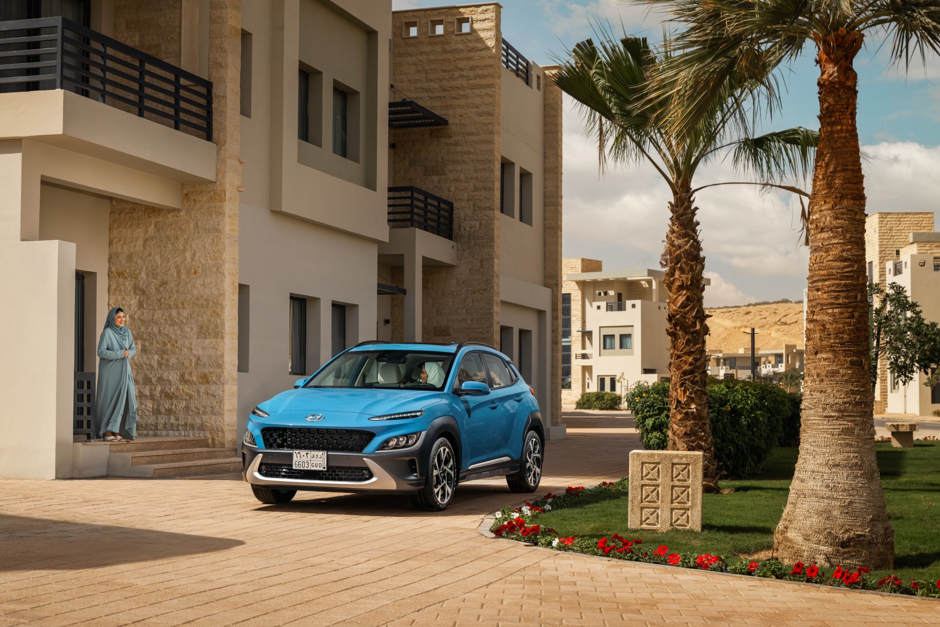 Download Vehicle Hyundai Kona 8k Ultra HD Wallpaper