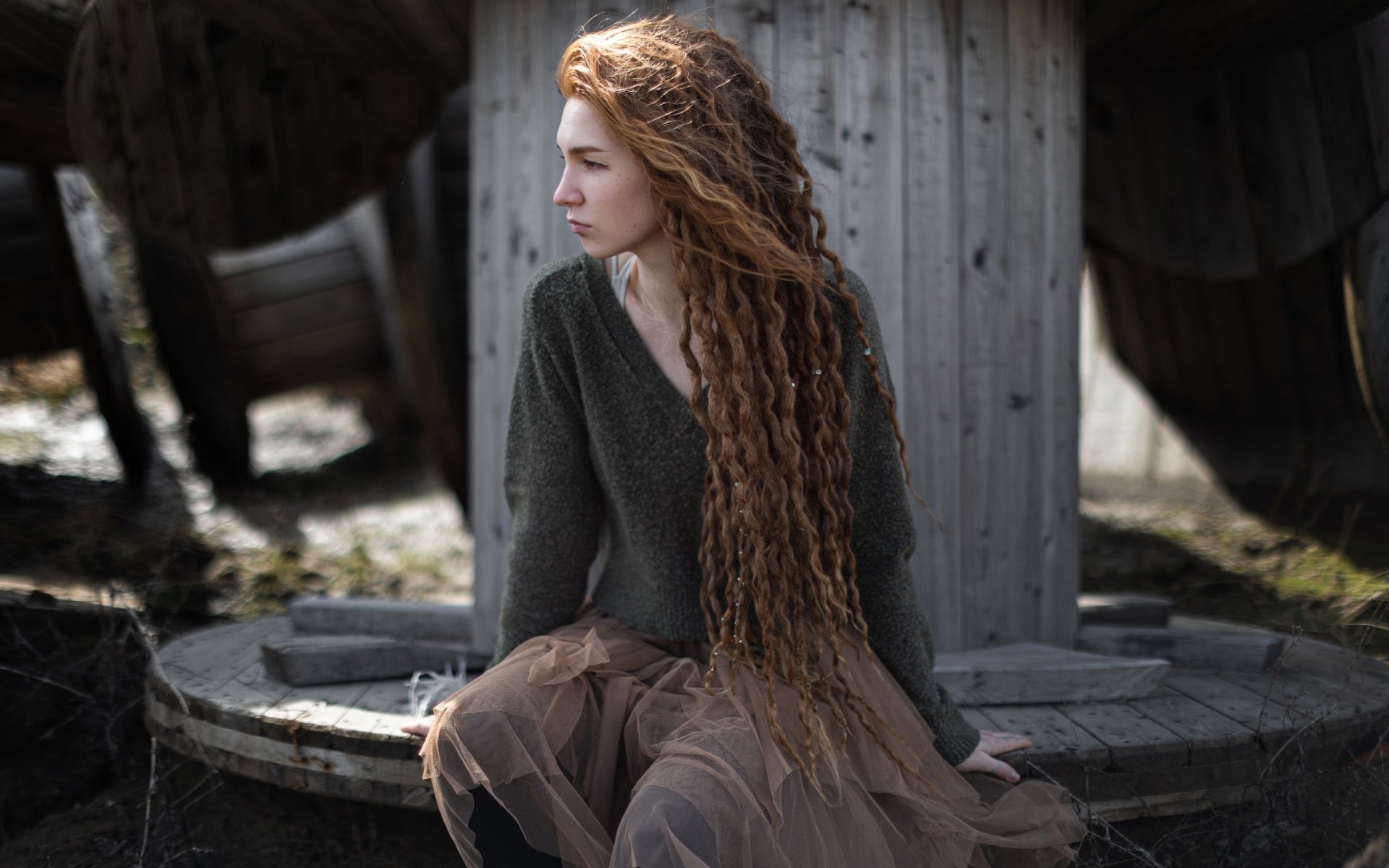 Download Woman Model HD Wallpaper by Andrey Frolov