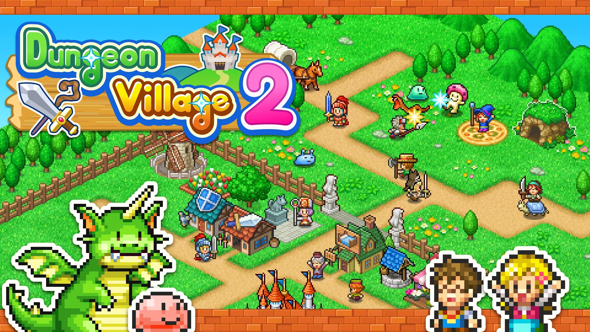 Download Video Game Dungeon Village 2 HD Wallpaper