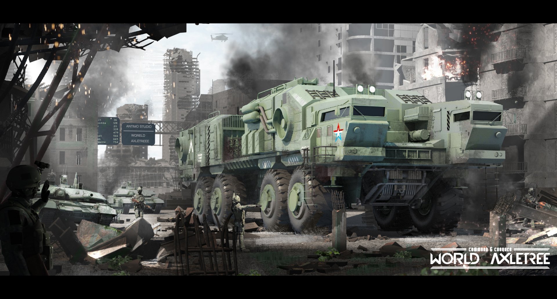 Download Video Game Command & Conquer: Red Alert 2 HD Wallpaper by Antimo Project