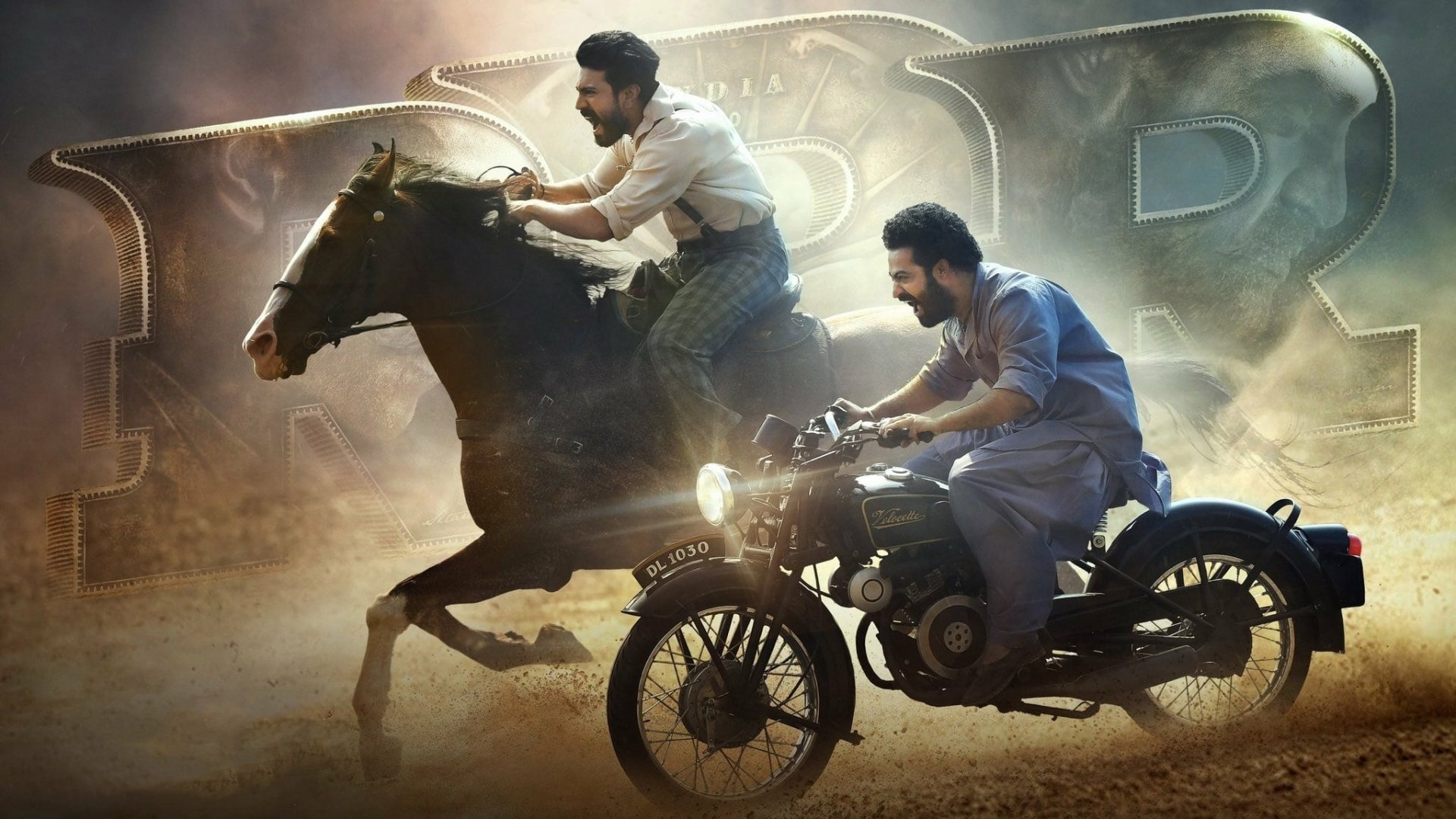 Download Movie RRR HD Wallpaper