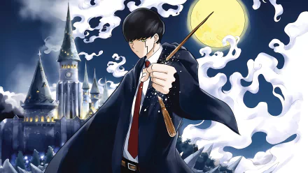Mash Burnedead Anime Mashle: Magic and Muscles HD Desktop Wallpaper | Background Image
