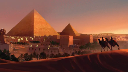 artistic pyramid HD Desktop Wallpaper | Background Image