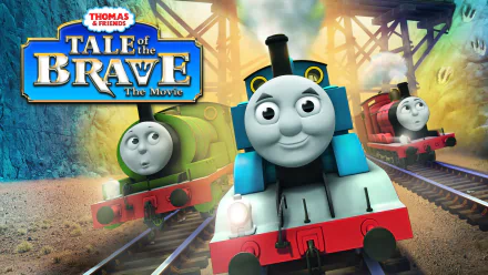 James the Red Engine Percy (Thomas & Friends) Thomas the Tank Engine movie Thomas & Friends: Tale of the Brave HD Desktop Wallpaper | Background Image