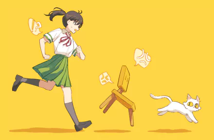 Daijin (Suzume no Tojimari) Suzume Iwato Anime Suzume no Tojimari HD Desktop Wallpaper | Background Image