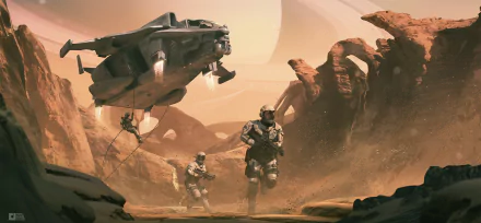 Call of Duty Infinite Warfare: Titan Landing