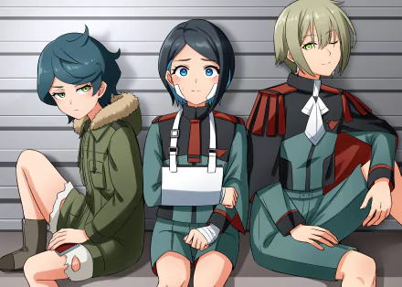 Norea Du Noc Nika Nanaura Elan Ceres Anime Mobile Suit Gundam: The Witch from Mercury HD Desktop Wallpaper | Background Image