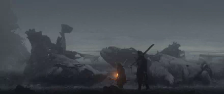 dark warrior HD Desktop Wallpaper | Background Image