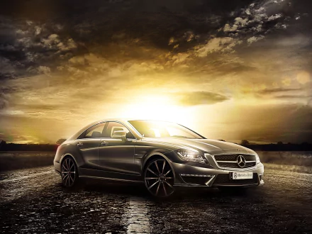 vehicle Mercedes-Benz CLS63 HD Desktop Wallpaper | Background Image