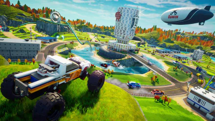 video game LEGO 2K Drive HD Desktop Wallpaper | Background Image