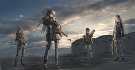 video game Girls Frontline HD Desktop Wallpaper | Background Image
